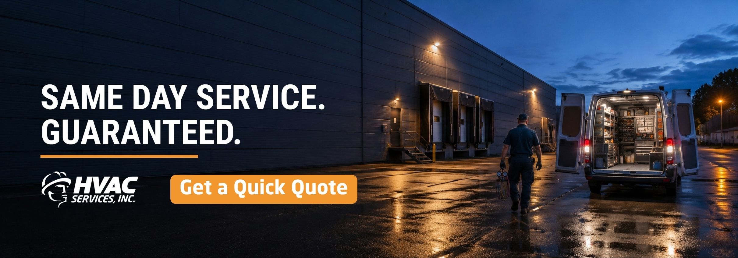 Same Day Service Van
